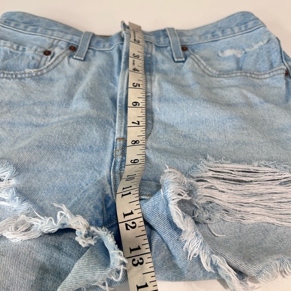 Levi's Blue Jean Shorts Relaxed Fit - Picture 9 of 16